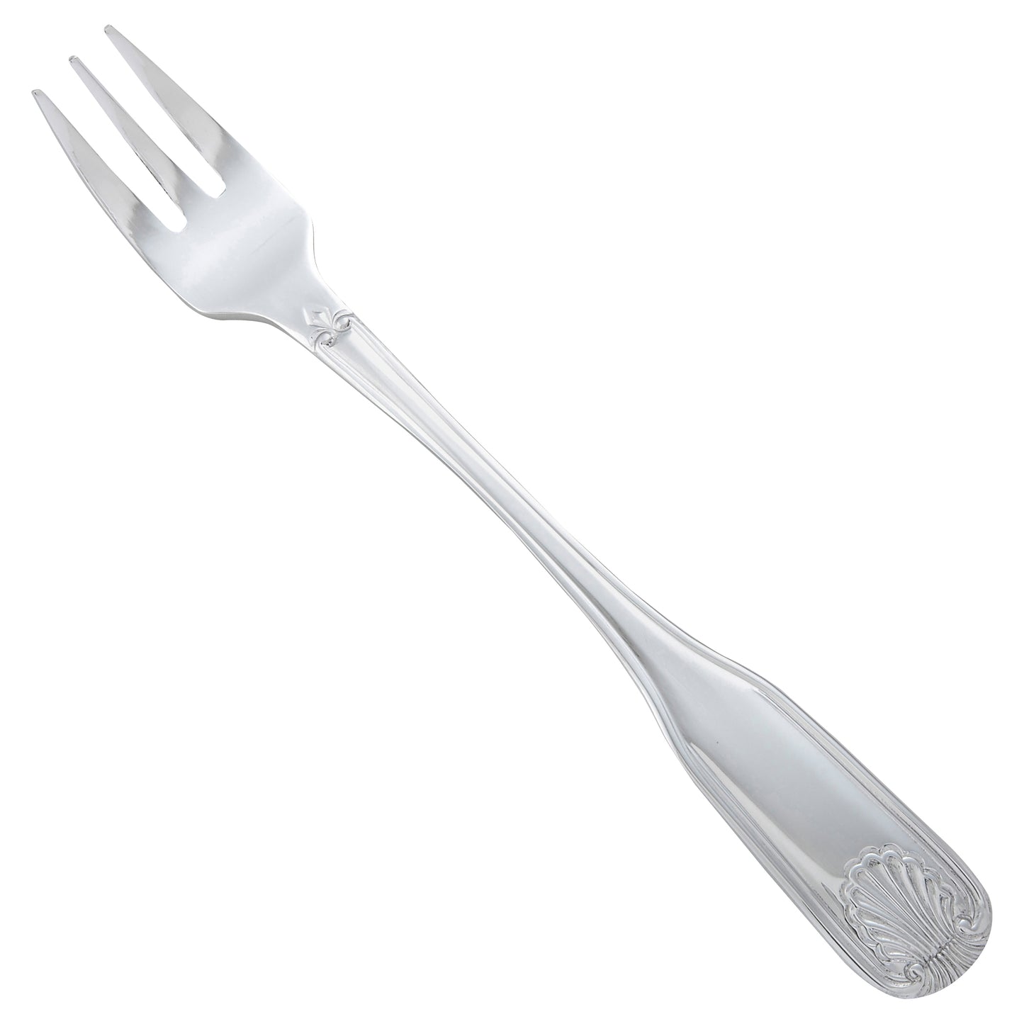 Winco 0006-07 Toulouse Oyster Fork, 18/0 Extra Heavyweight