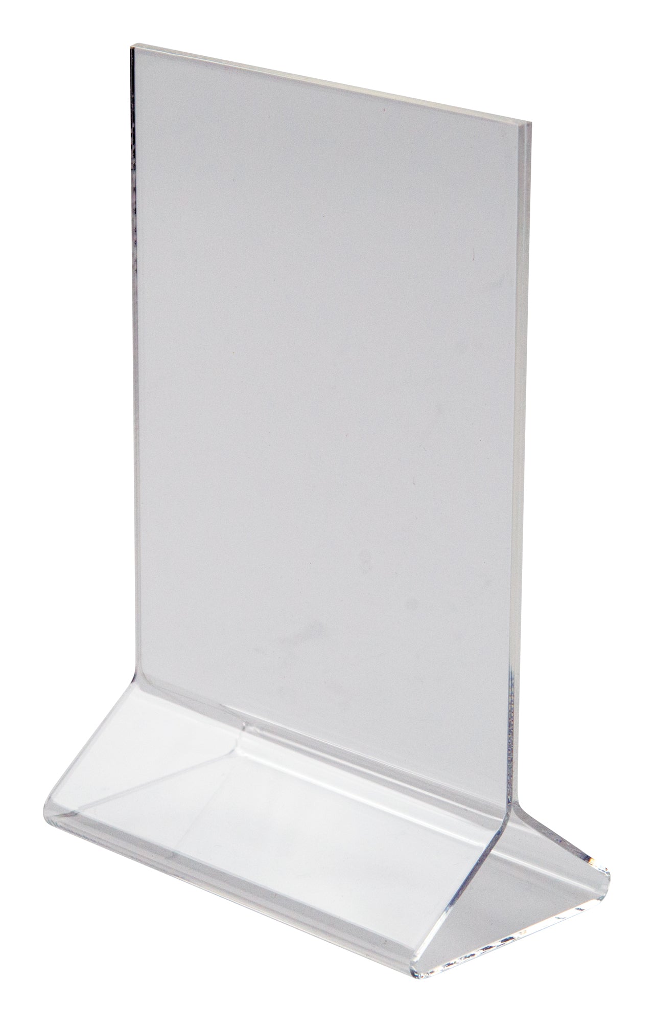 Winco ATCH-46 4" x 6" Acrylic Table Sign Holder