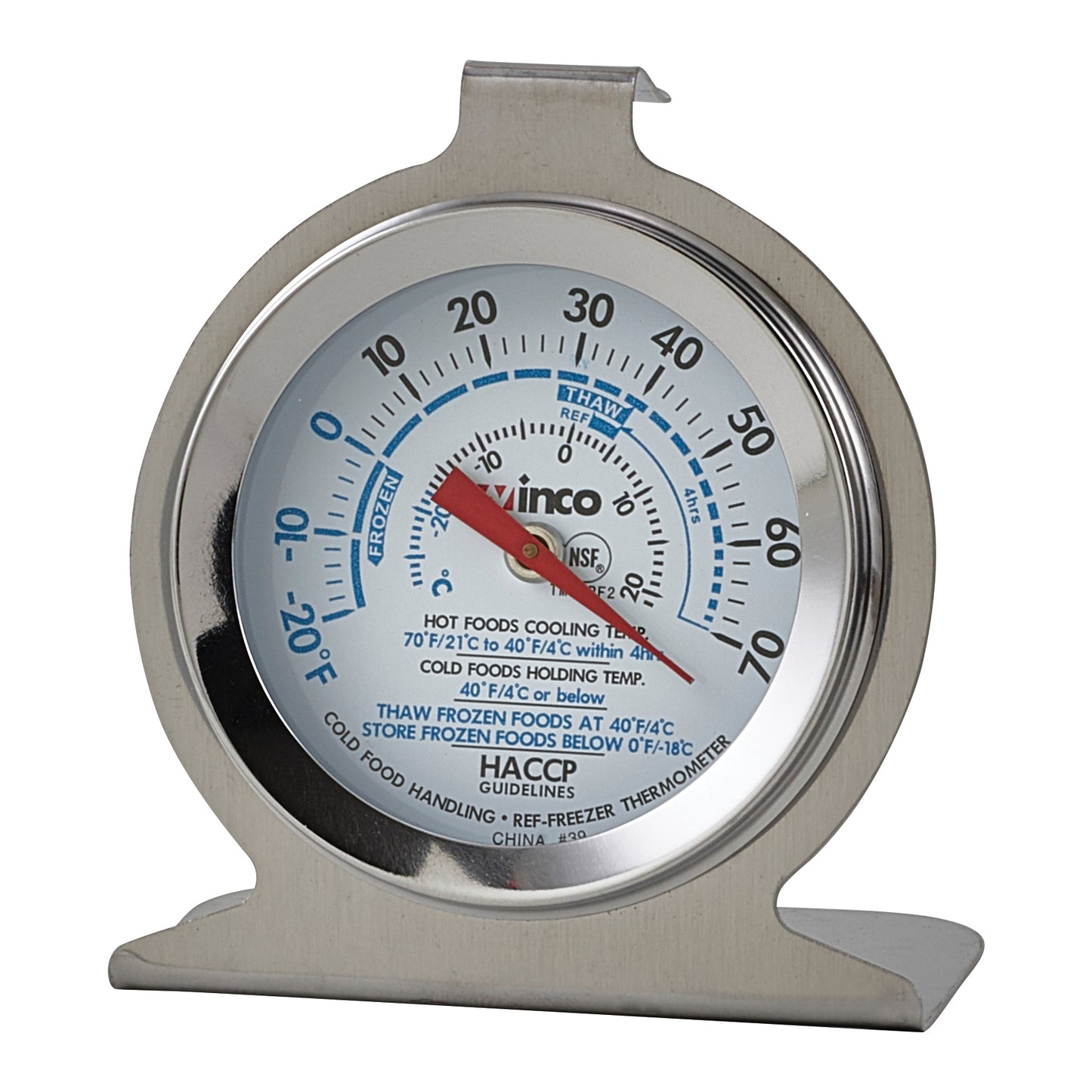 Winco TMT-RF2 Freezer/Refrigeration Thermometer