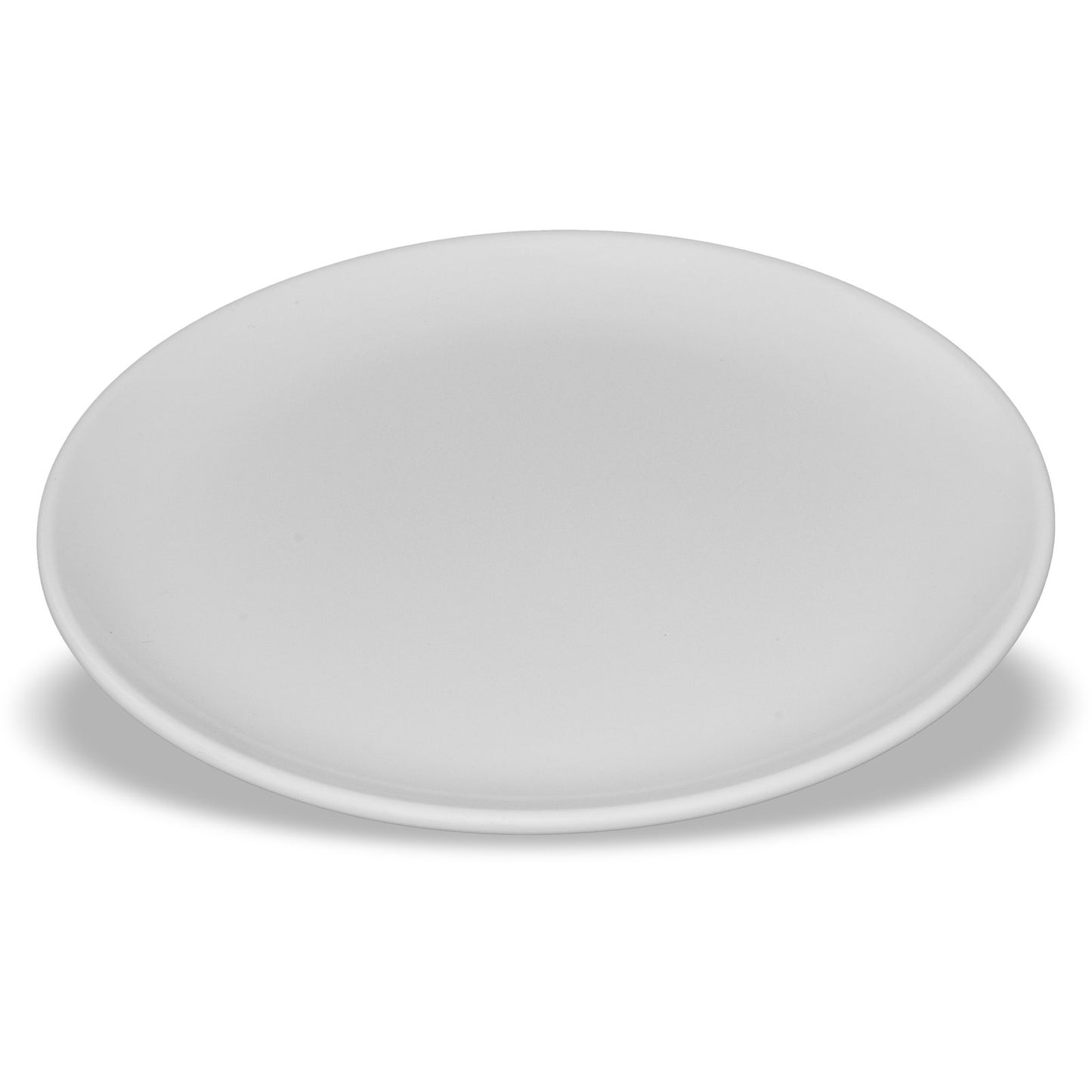 Carlisle 4380302 8" White Epicure Melamine Dinner Plate