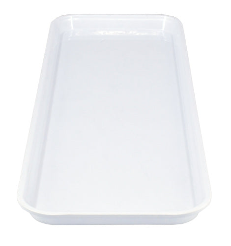 Omcan 85260 26" x 9" x 3/4" White Market Tray