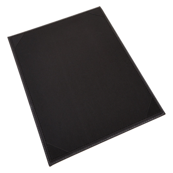 Winco LMS-814BK Black Single View Menu Cover For 8-1/2 X 14" Inserts