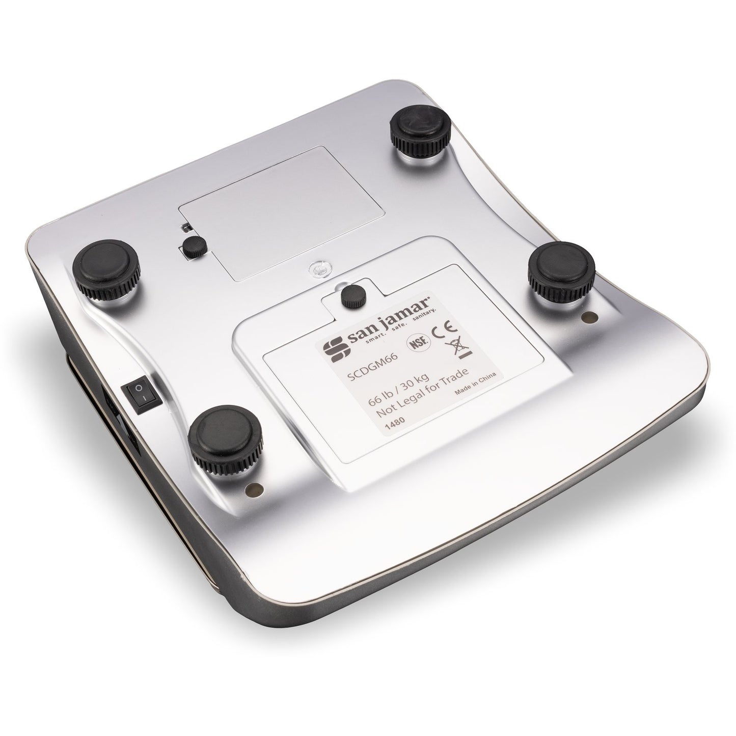 San Jamar SCDGM66 NSF Listed M-Series Digital Multifunctional Scale