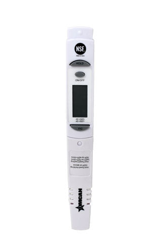 Omcan 47203 1 1/4" Digital Thermometer LCD with Protective Sleeve