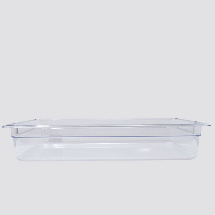 Omcan 80058 Full-size Clear Polycarbonate Food Pan with 3 15/16" Deep