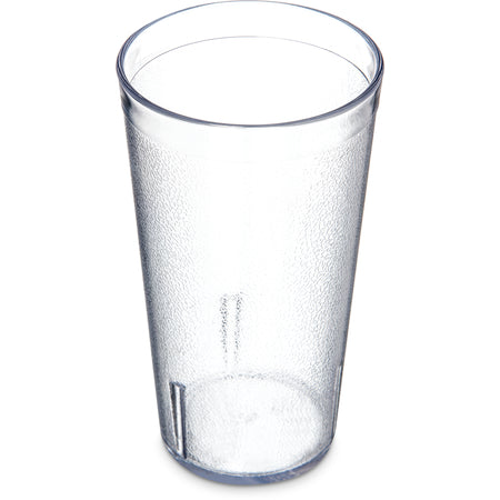 Carlisle 5216-207 16 oz Clear SAN Stackable Plastic Tumbler