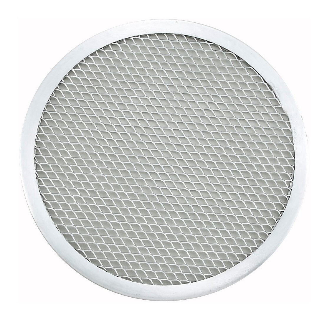 Winco APZS-10 10" Aluminum Seamless Pizza Screen