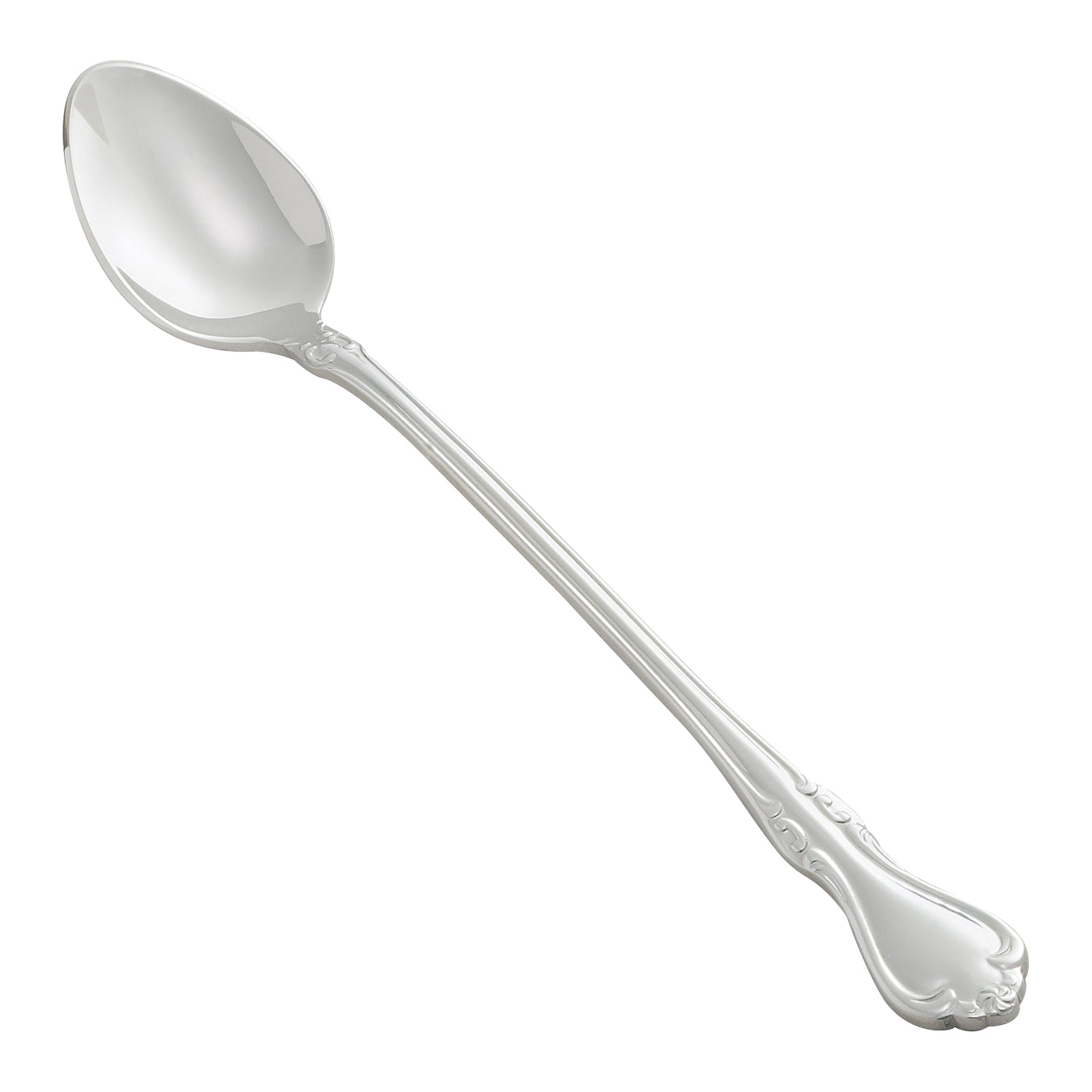 Winco 0039-02 Chantelle Iced Teaspoon, 18/8 Extra Heavyweight