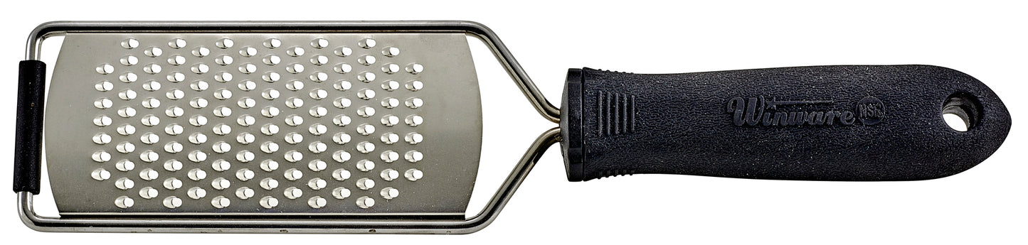 Winco VP-311 Grater w/Small Holes, Soft Grip Handle