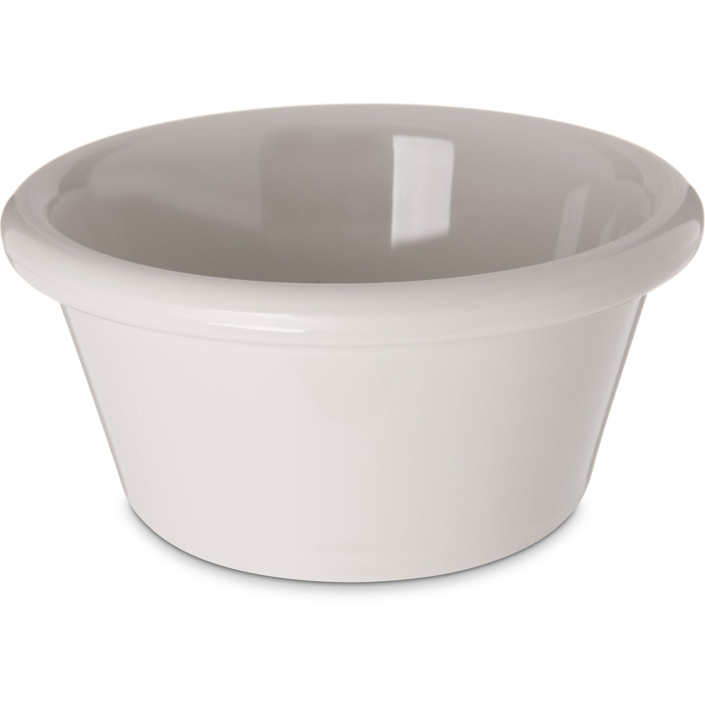 Carlisle 4312342 3 oz Bone SAN Smooth Ramekin