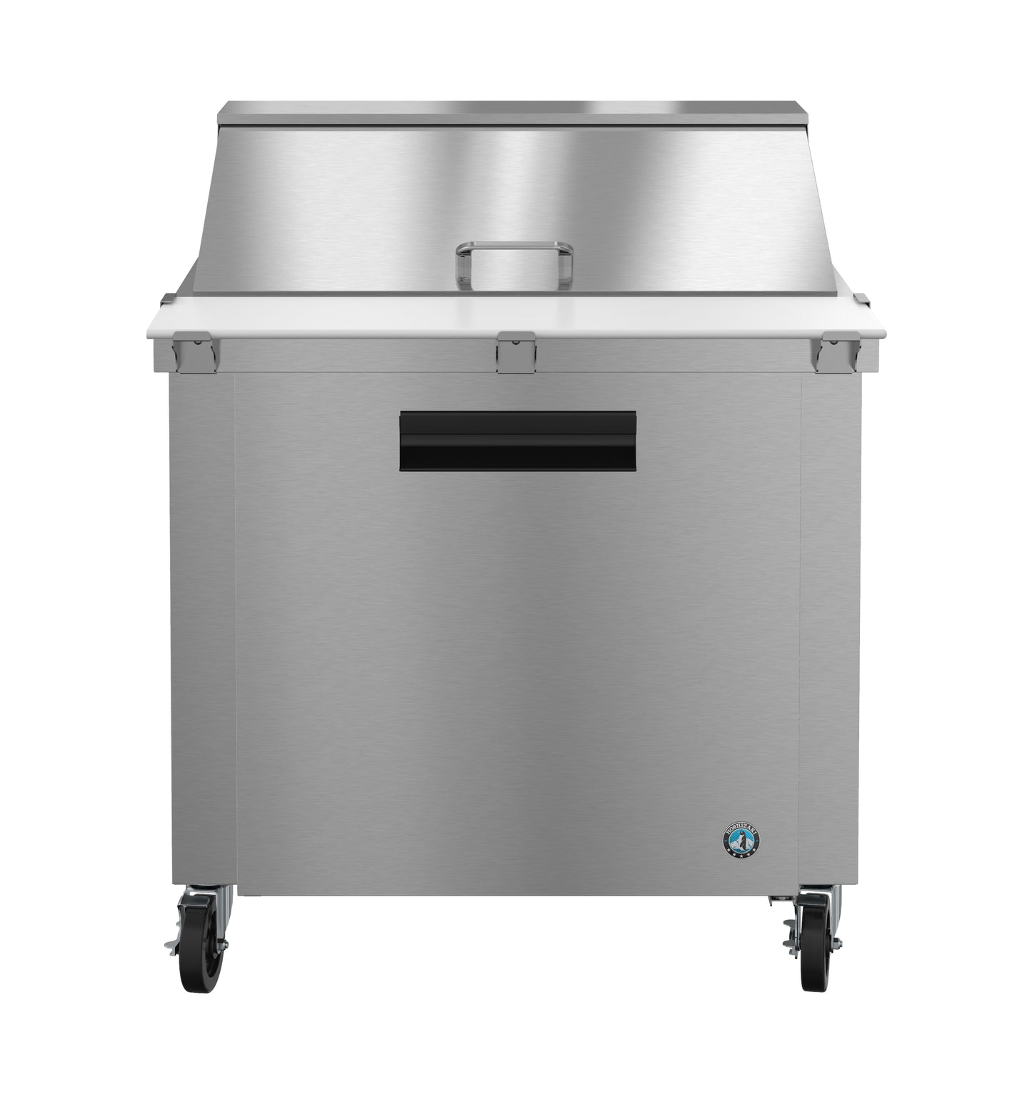 Hoshizaki SR36B-15M One Section Stainless Doors Mega Top Prep Table Refrigerator