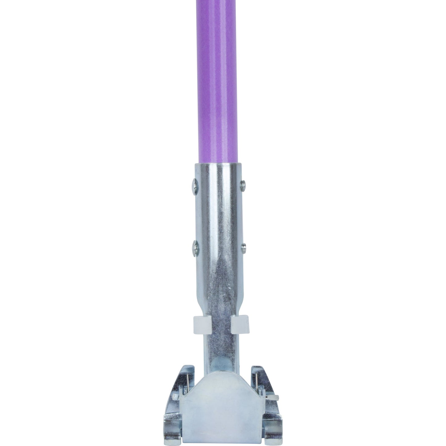 Carlisle 362113EC68 60" Purple Fiberglass Dust Mop Handle with Clip-On Connector