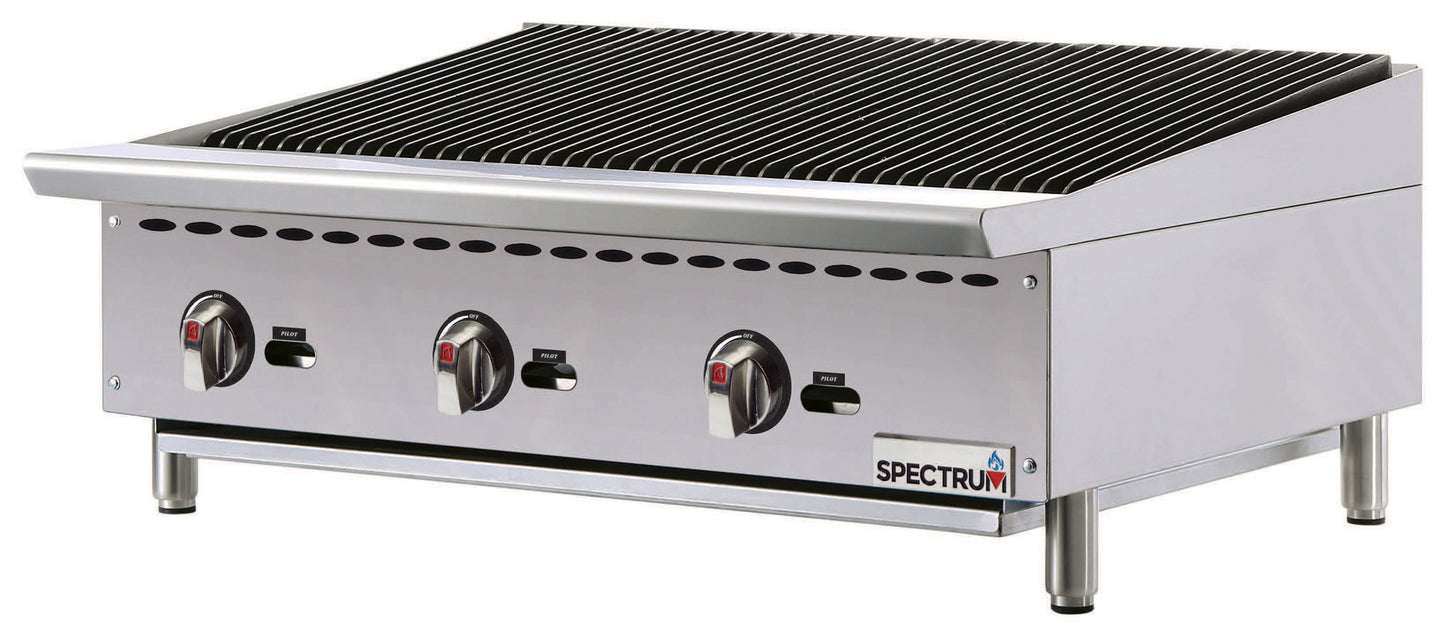 Winco NGCB-36R 36" Radiant Charbroiler