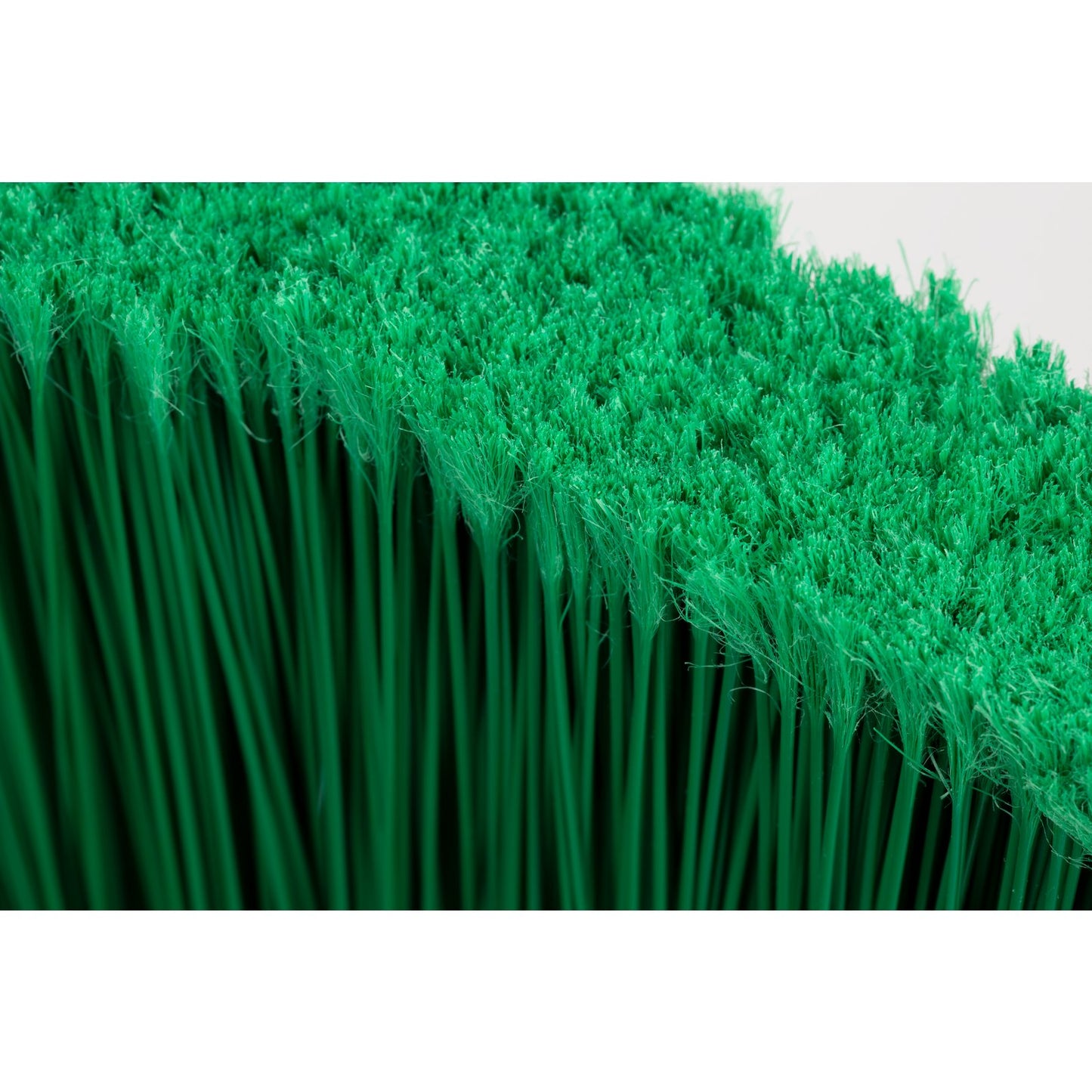 Carlisle 41082EC09 56" Green Color Coded Duo-Sweep Flagged Angle Broom