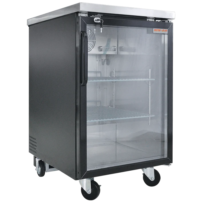 New Air NBB-23-SG 23" Glass Door Back Bar