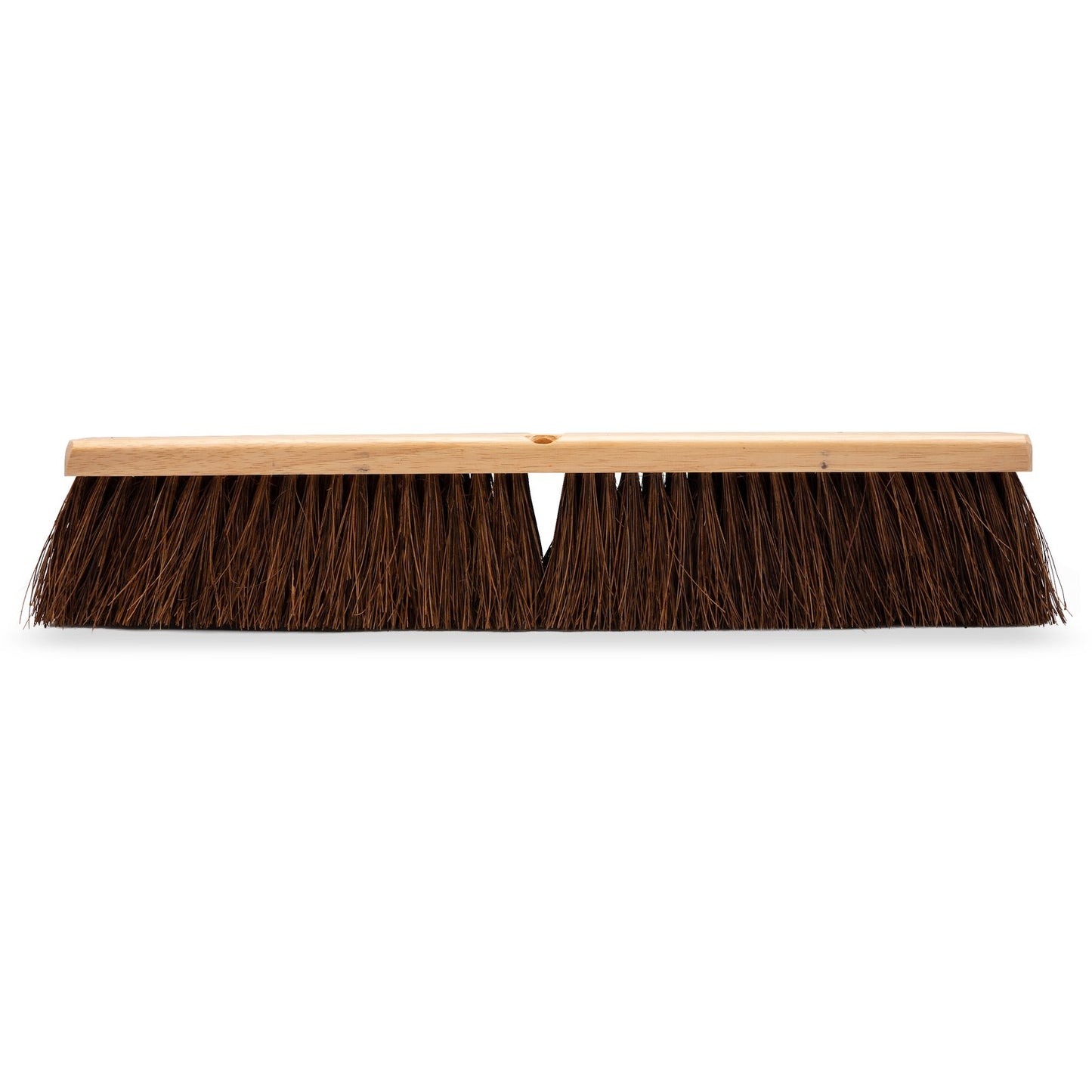 Carlisle 3621912400 24" Flo-Pac Hardwood Block Heavy Floor Garage Sweep Head with Palmyra Bristle