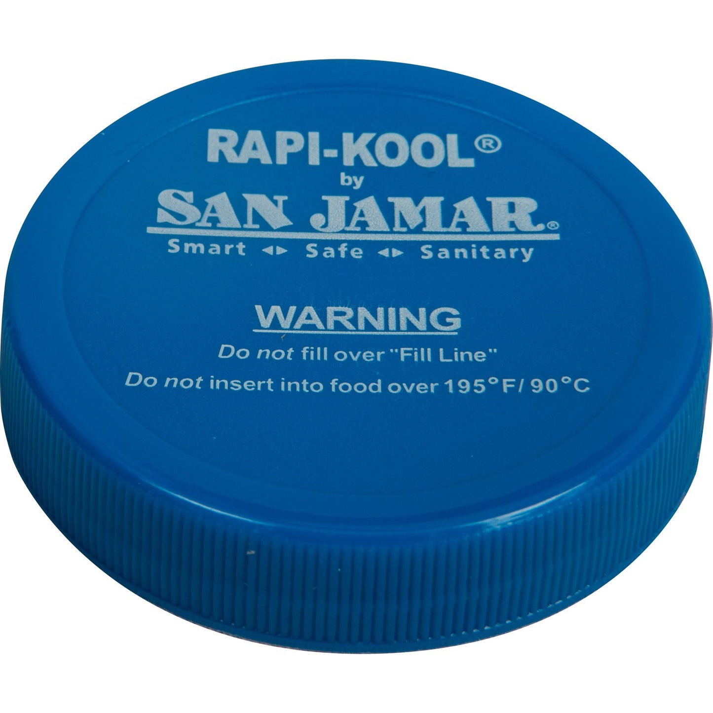 San Jamar RCUCAPPAK Blue Replacement Cap for Rapi-Kool