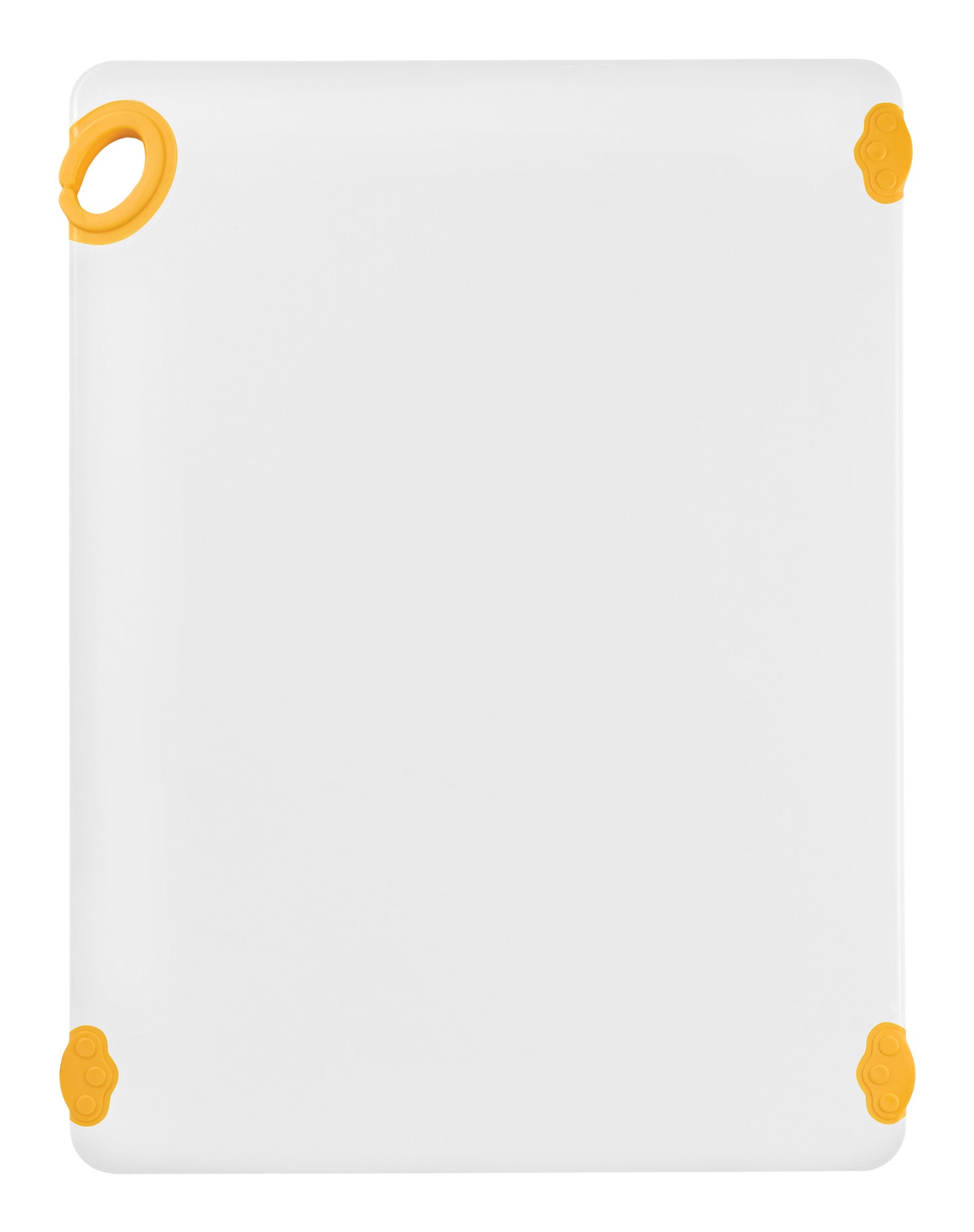 Winco CBN-1824YL 18"x24"x1/2" Yellow Cutting Board with Hook