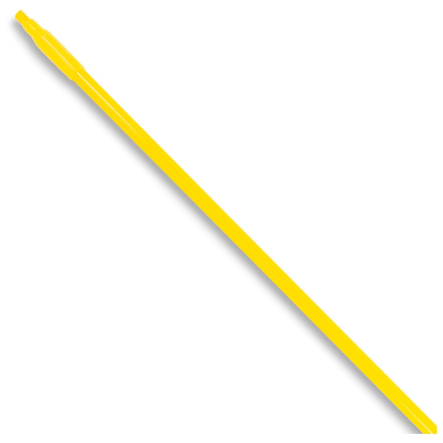 Carlisle 40225EC04 60" Yellow Fiberglass Color Code Handle