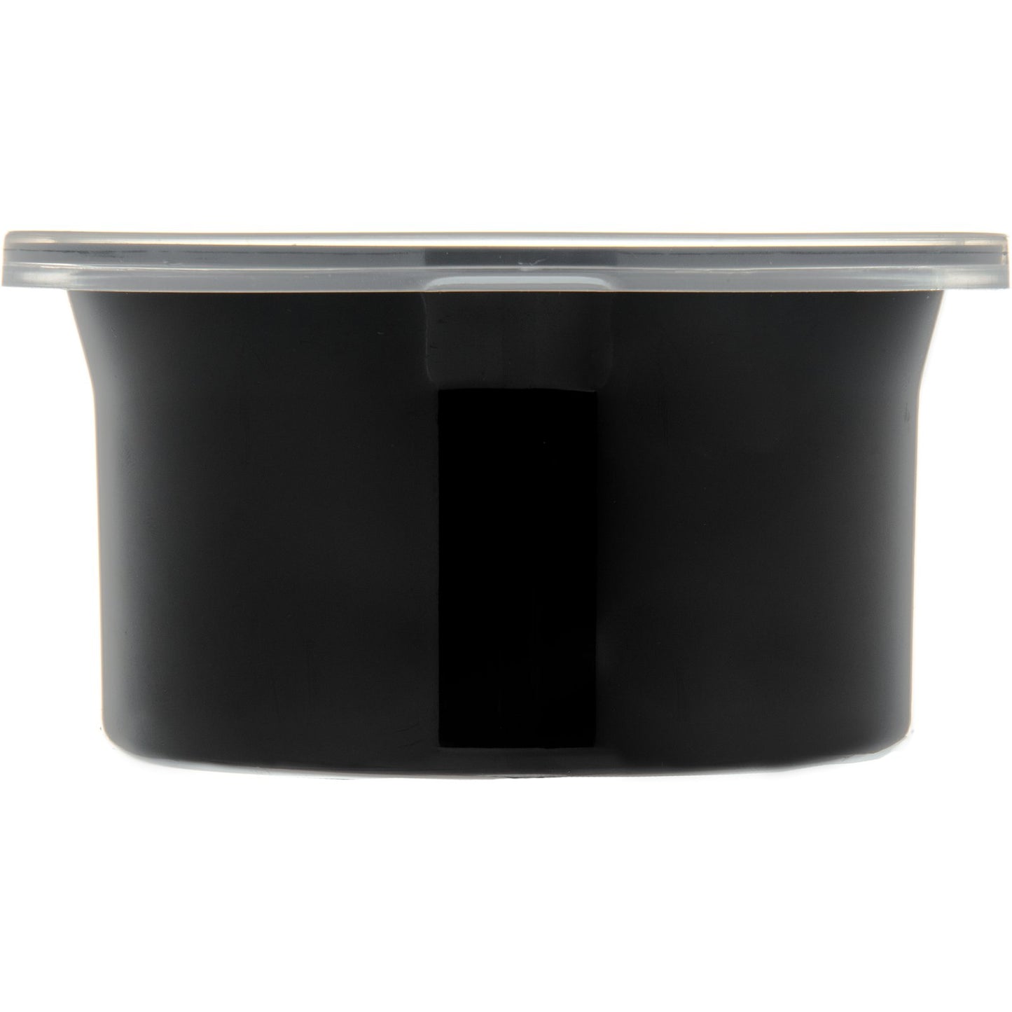 Carlisle 030003 0.6 Qt Black Classic Crock with Lid