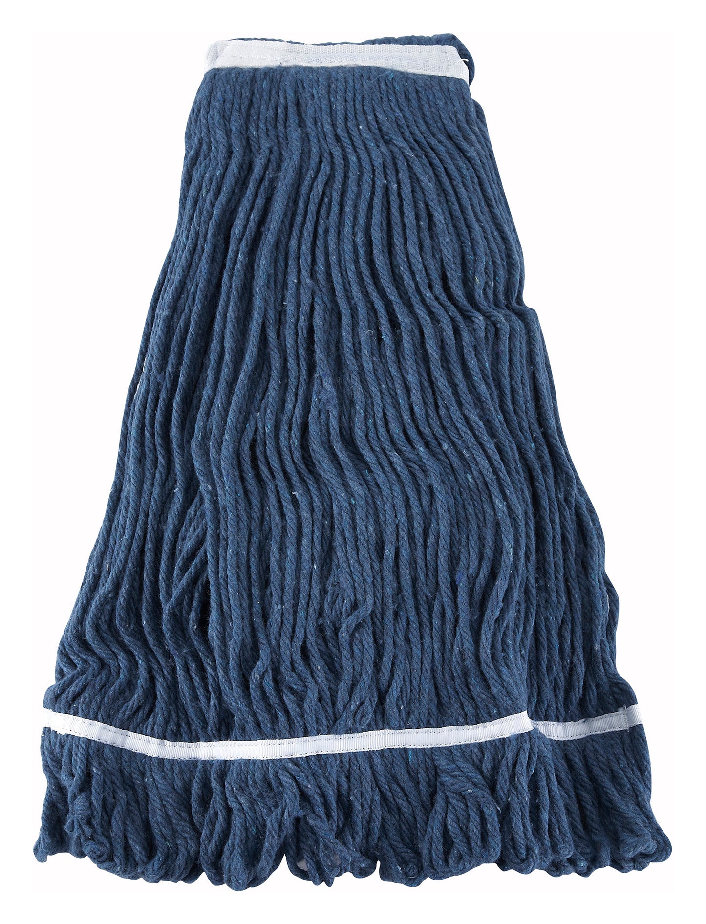 Winco MOP-32 32 oz. Blue Yarn Mop Head, Looped End