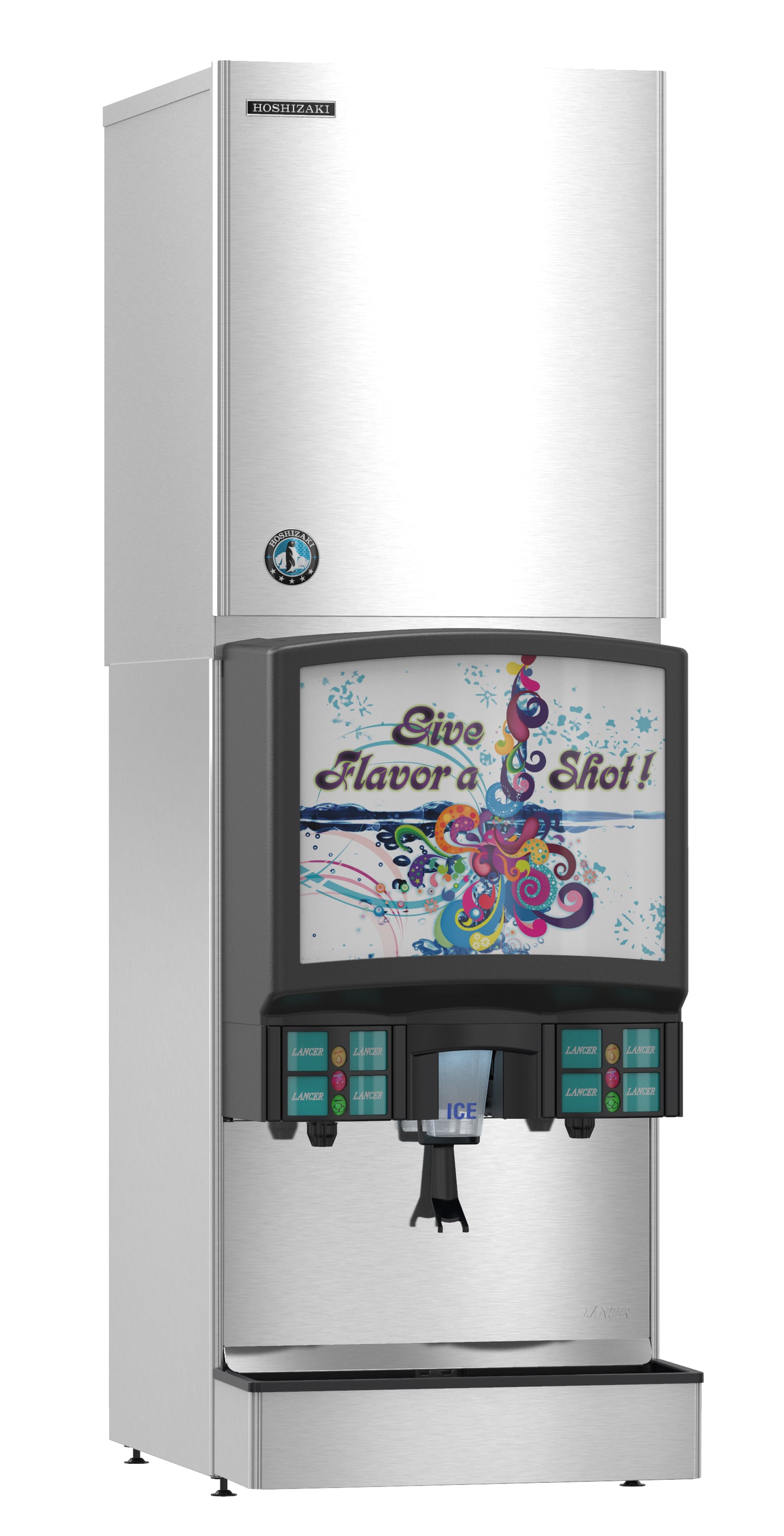 Hoshizaki KMS-822MLJ Crescent Cuber Icemaker, Remote-cooled, Serenity Series