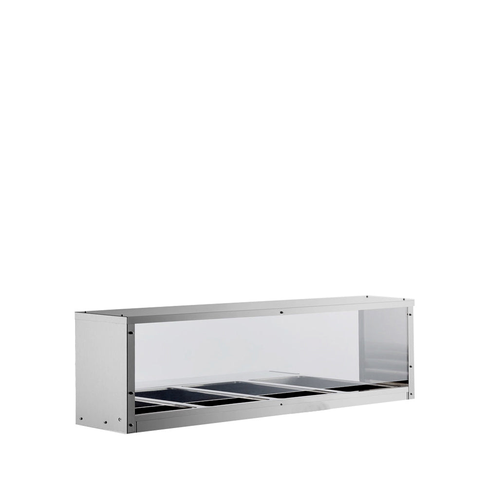 Atosa MROS-4ST Over Shelf for 4-Well Steam Table