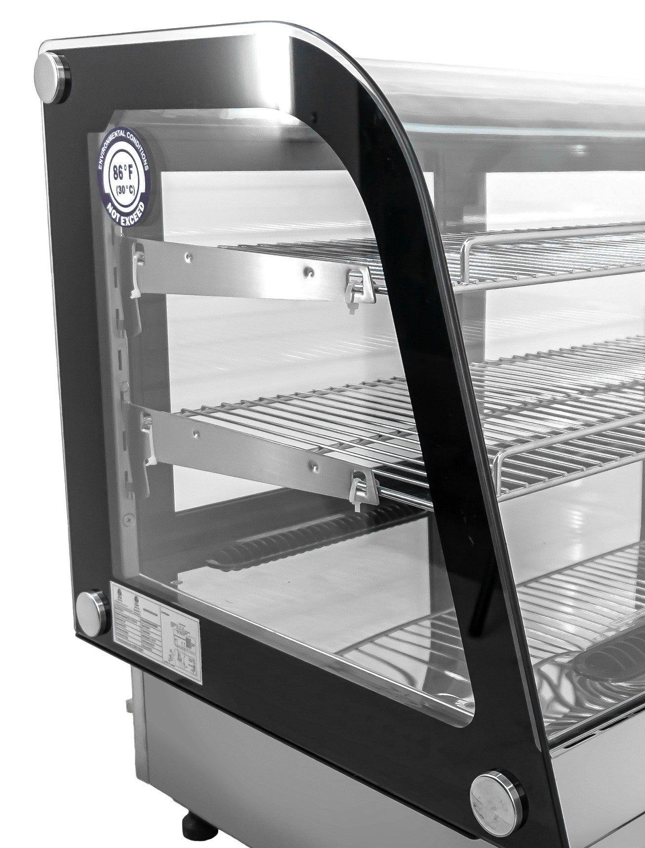 Omcan 47562 198 L / 6.99 cu.ft. 60-inch Drop-in Refrigerated Showcase