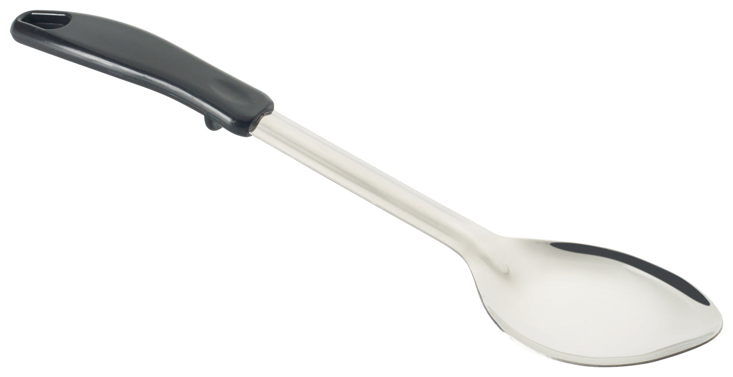 Winco BHOP-13 13" Stainless Steel Solid Basting Spoon