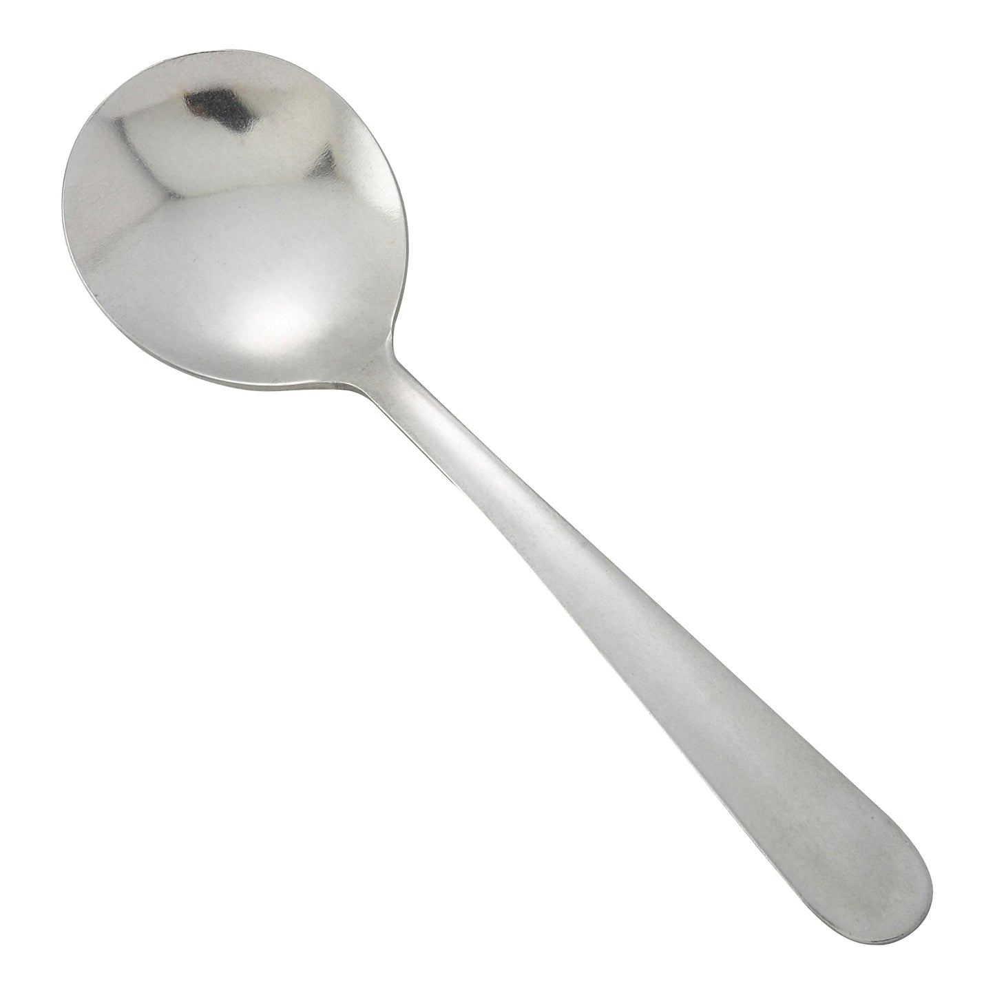 Winco 0012-04 Heavy Windsor Bouillon Spoon, 18/0 Heavyweight