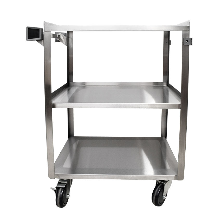 Omcan 44698 30.5" Stainless Steel Welded Utility Cart