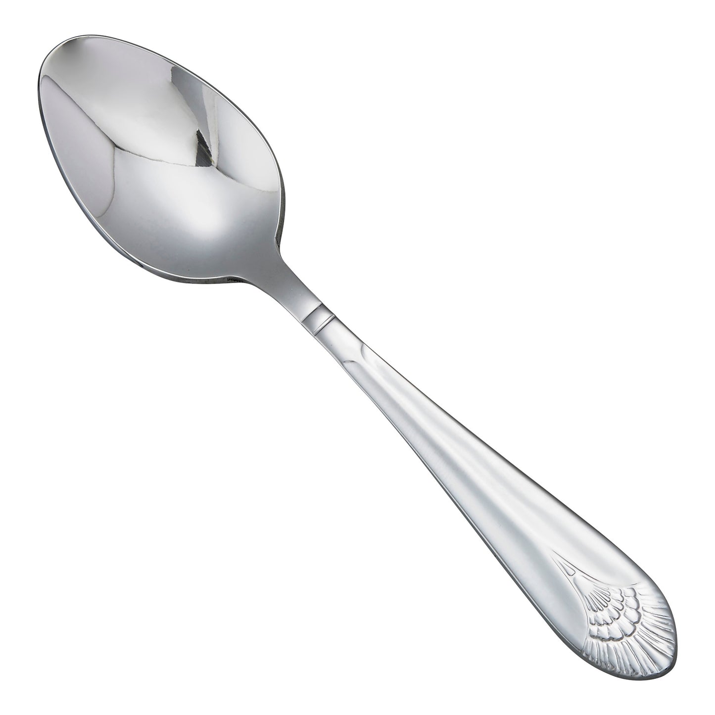 Winco 0031-01 Peacock Teaspoon, 18/8 Extra Heavyweight