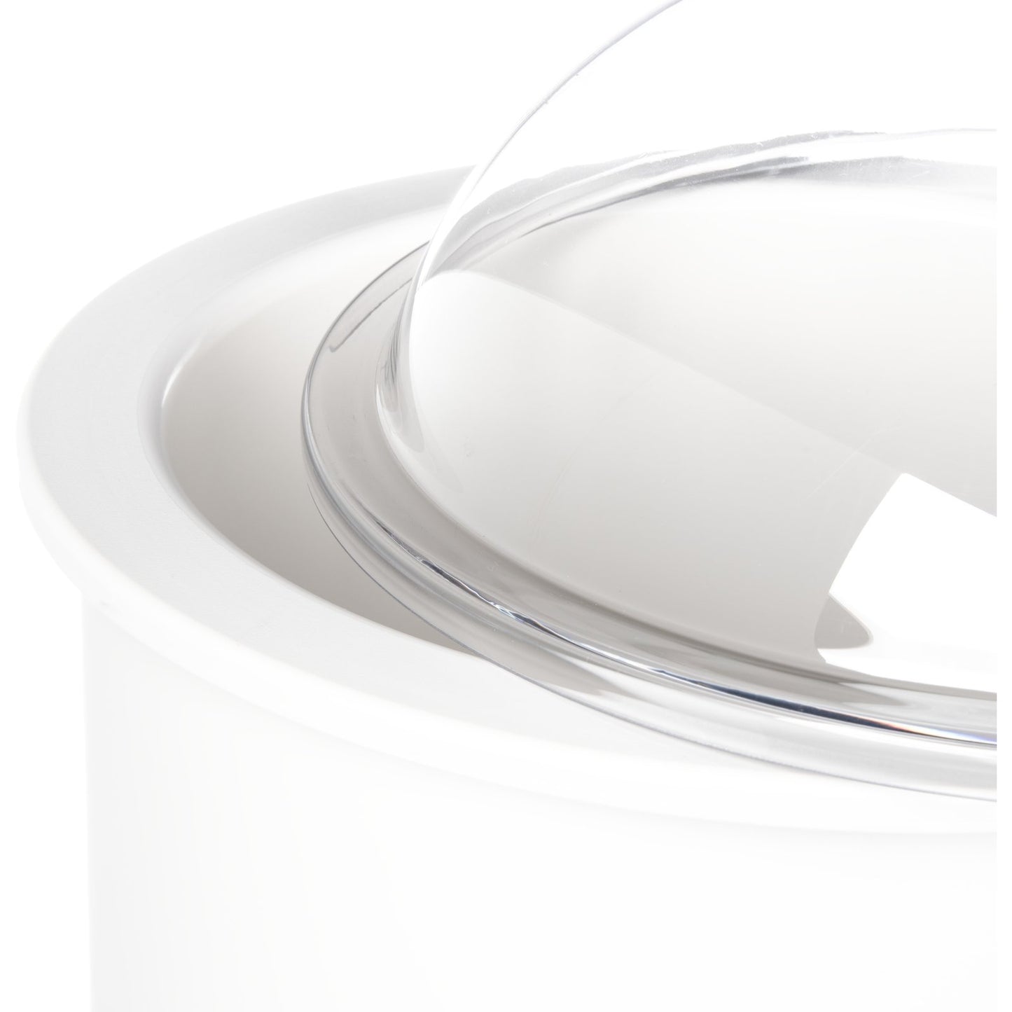 Carlisle CM101202 3 Gallon White Coldmaster Ice Cream Server & Lid