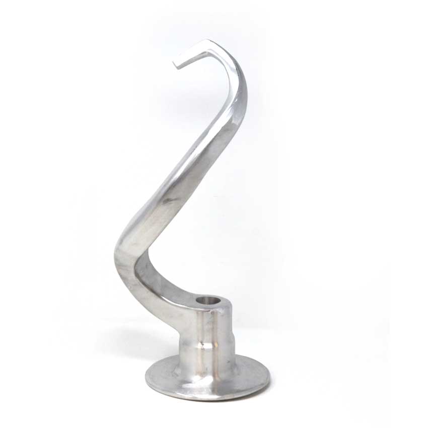 Omcan 17607 60 Qt Hobart Compatible Universal Dough Hook Attachment