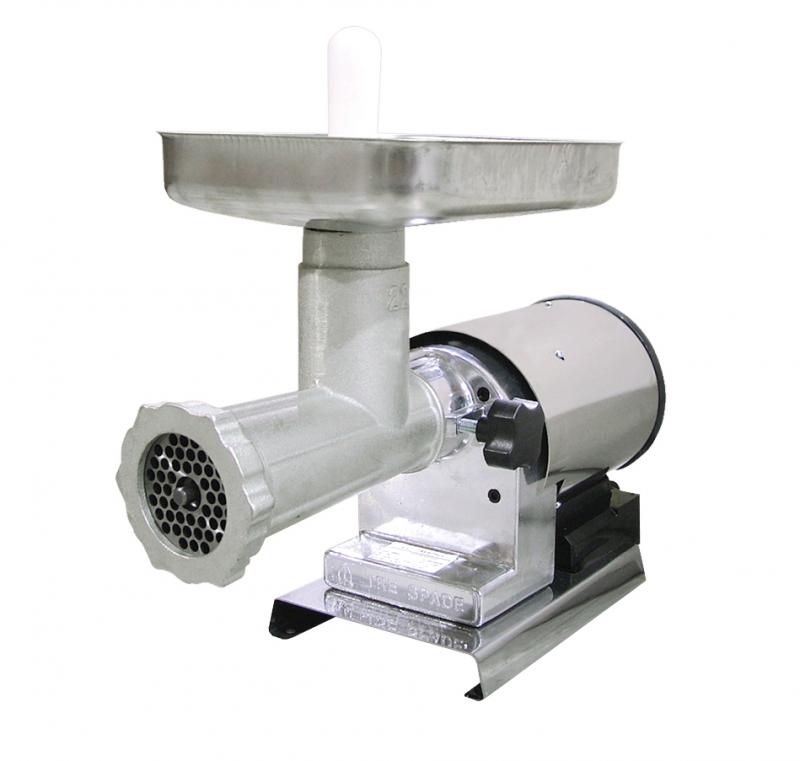 Omcan 41421 #22 Cast Iron Meat Grinder with 1.25 HP Motor