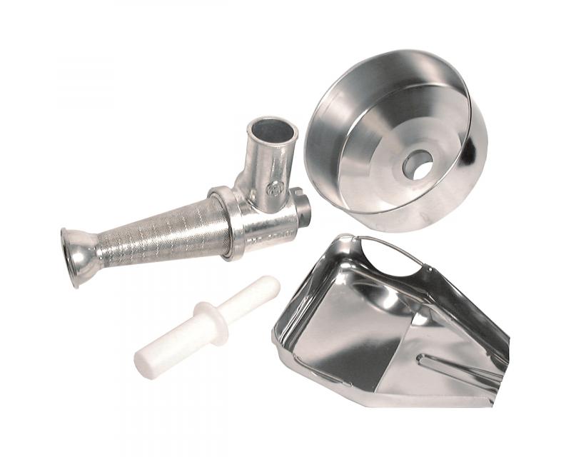 Omcan 10160 Tomato Squeezer Attachment for #12, #22, and #32 Elite Series Meat Grinders