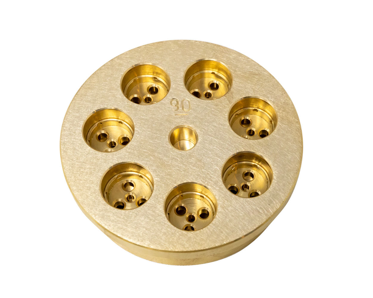Omcan 13422 4.8mm Pasta Die #90 Rigatoni