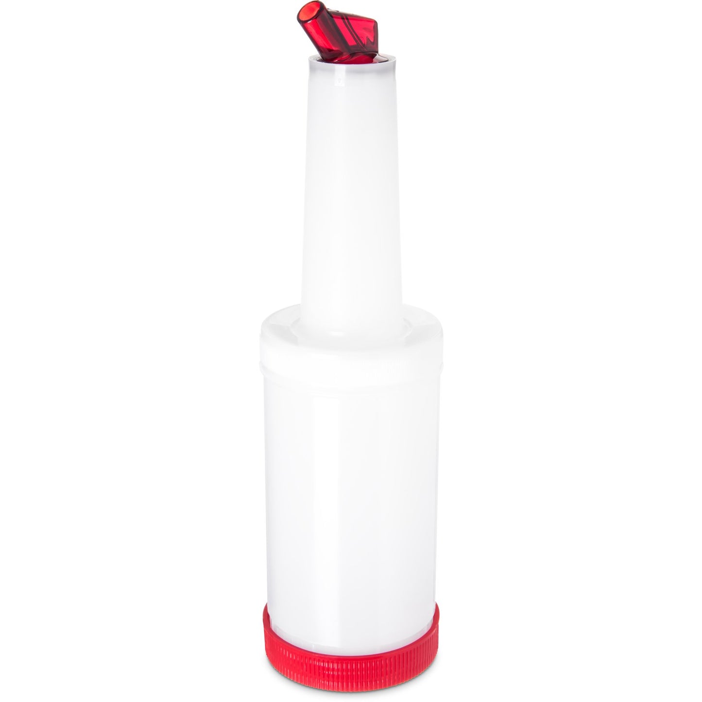 Carlisle PS601N05 32 oz/ Quart Red Store N' Pour Complete Unit Bundle