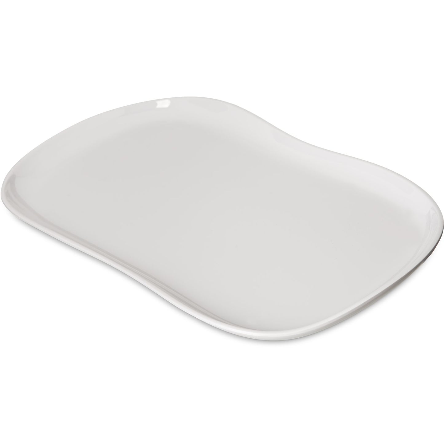 Carlisle 5300980 13" x 7" Greige Stadia Melamine Platter