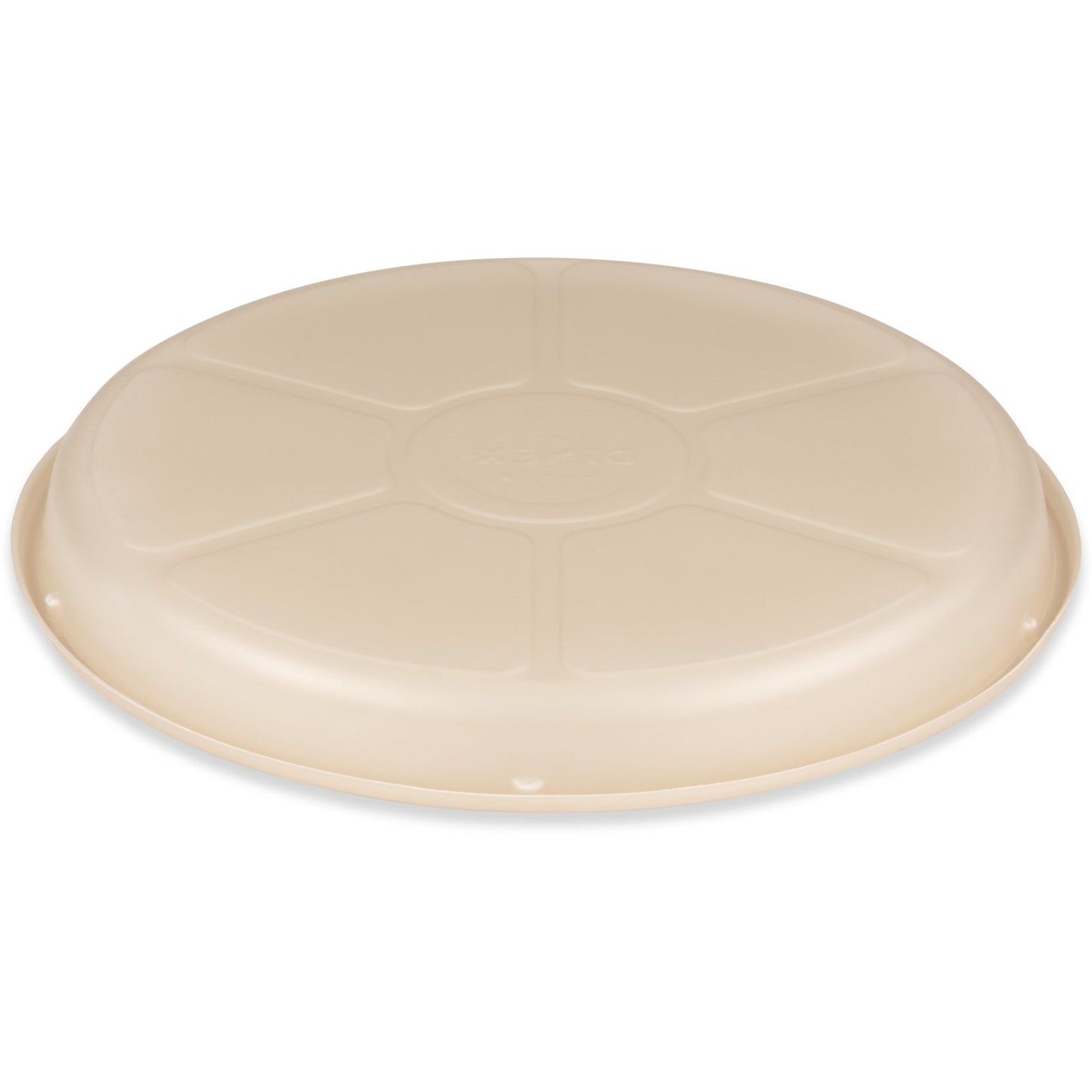 Dinex DXHH10A 7 3/4" White One Compartment Disposable Entree Dish (500/cs)