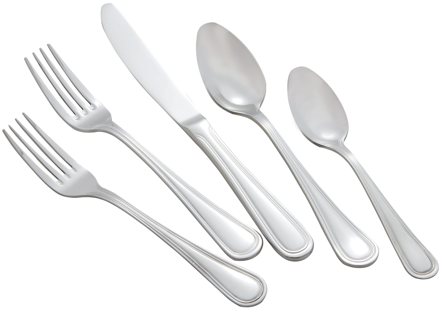 Winco 0021-05 Continental Dinner Fork, 18/0 Extra Heavyweight