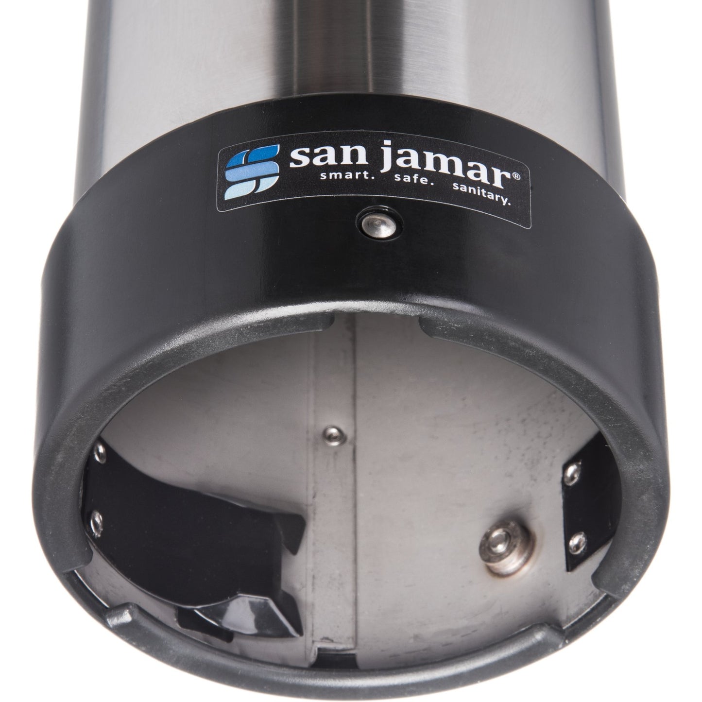 San Jamar C3400P Medium Stainless Steel Pull-Type Cup Dispenser