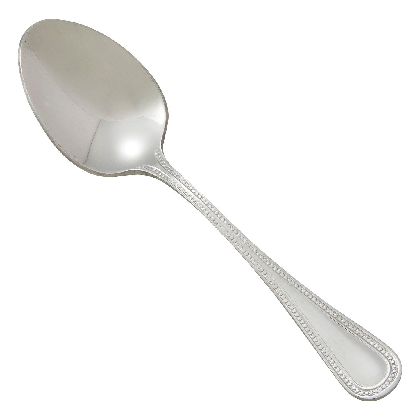 Winco 0036-09 Deluxe Pearl Demitasse Spoon, 18/8 Extra Heavyweight