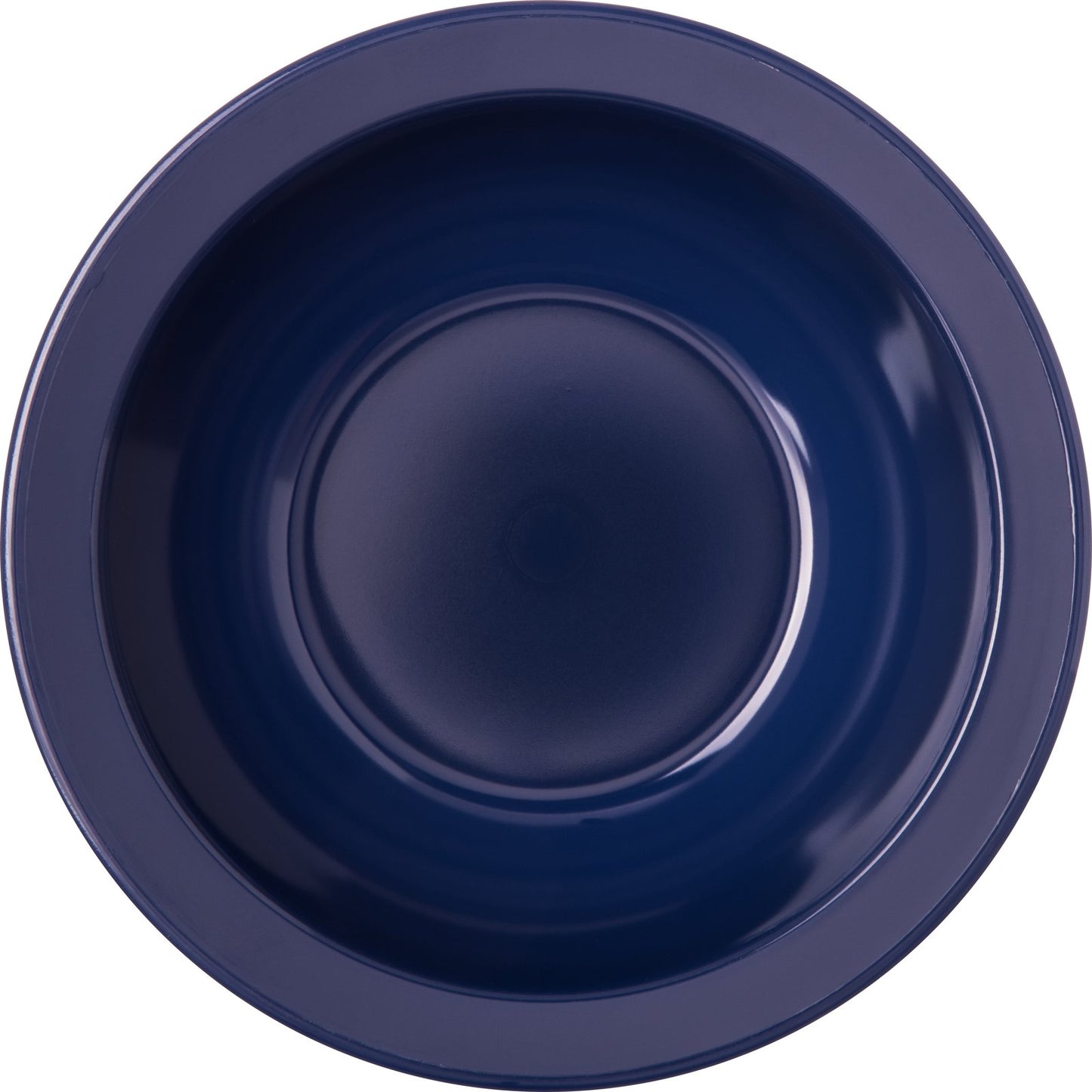 Carlisle PCD30550 5 oz Dark Blue Polycarbonate Rimmed Fruit Bowl