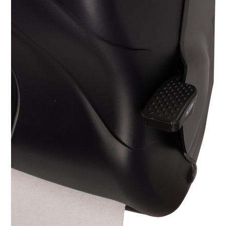 San Jamar T1190TBK Black Pearl Oceans Lever Roll Towel Dispenser, 1.5" core