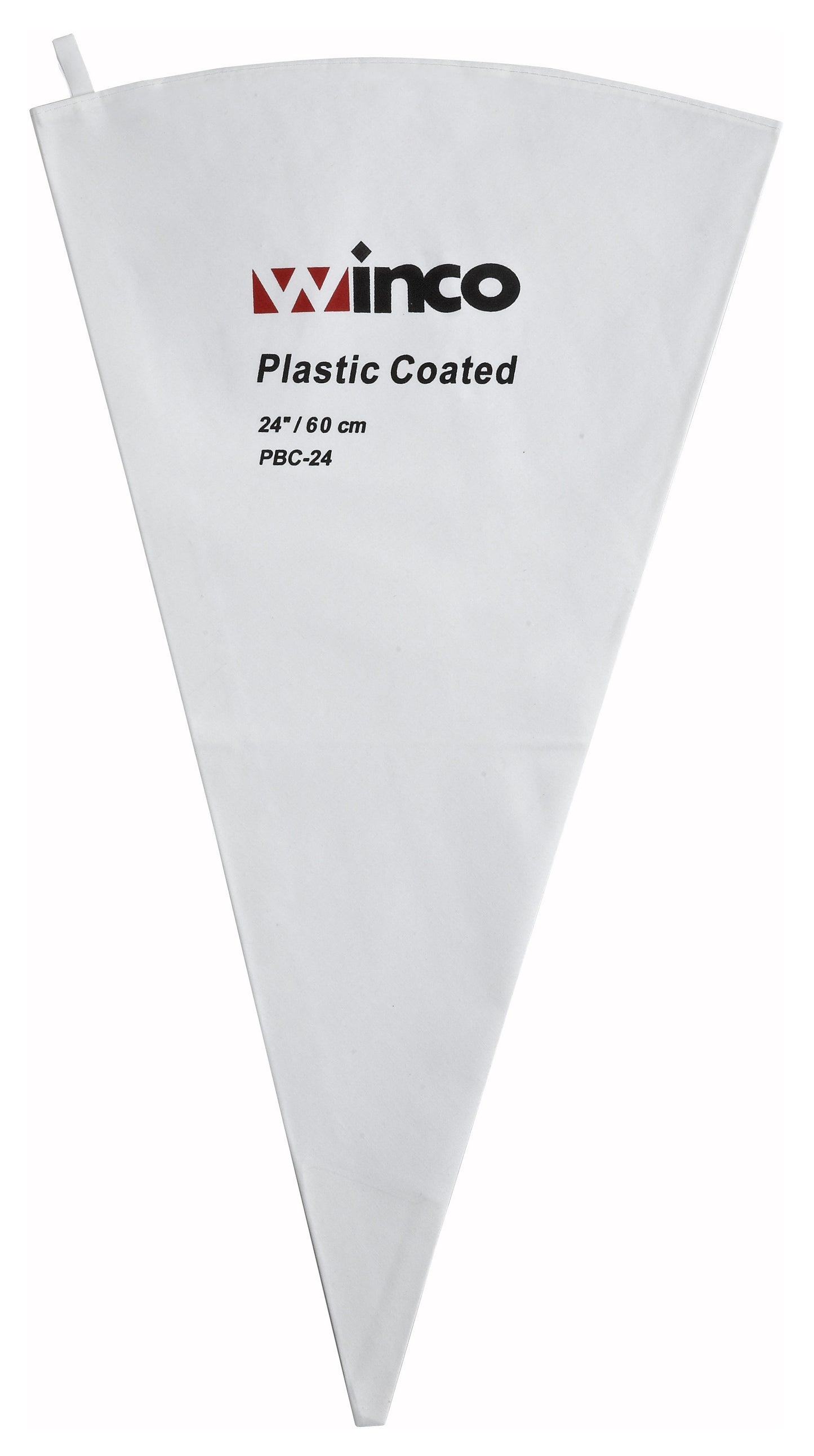 Winco PBC-24 24" Cotton w/ Plastic Coating Pastry Bag