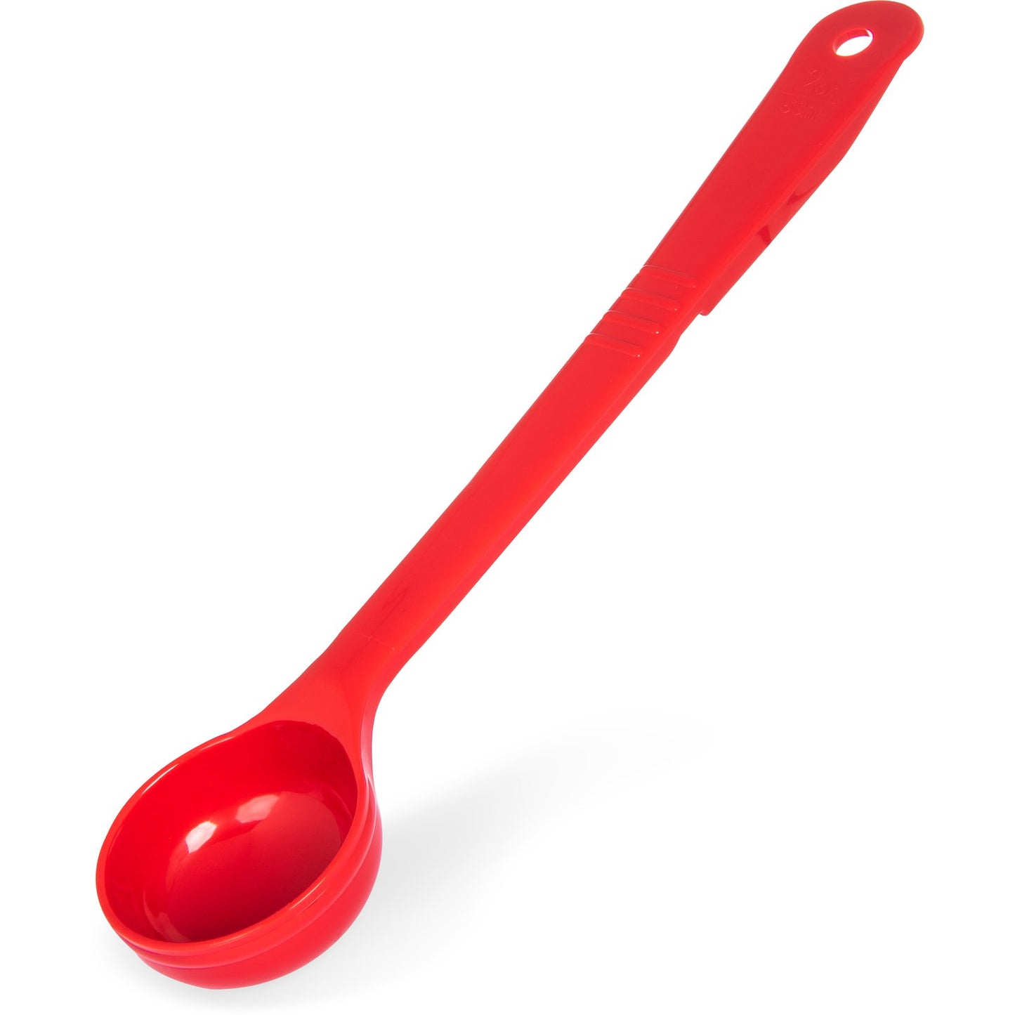 Carlisle 396005 2 oz Red Acetal Measure Miser Solid Long Handle