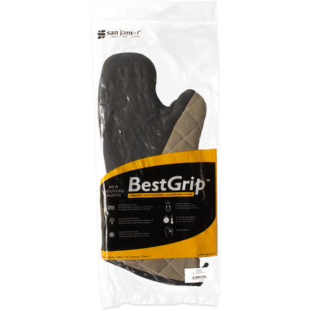 Carlisle 810CM17 17 Tan Bestgrip Conventional Oven Mitt