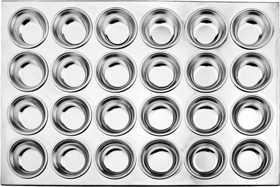 Omcan 80629 24-Cup Aluminum Muffin Pan