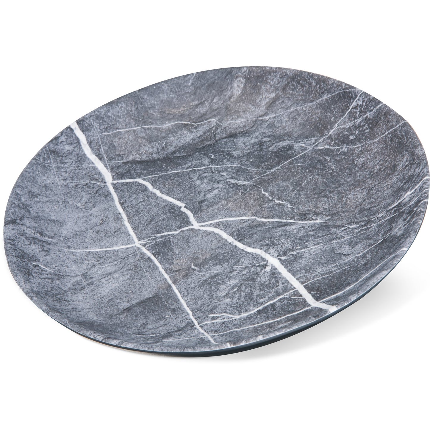 Carlisle 5310772 10.5" Soapstone Ridge Melamine Dinner Plate